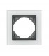 Marco Simple Cristal / Gris Crystal