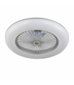 Ventilador de Techo LED Raki Plata 80W 6.400Lm 3000K/4500K/6000K + Mando