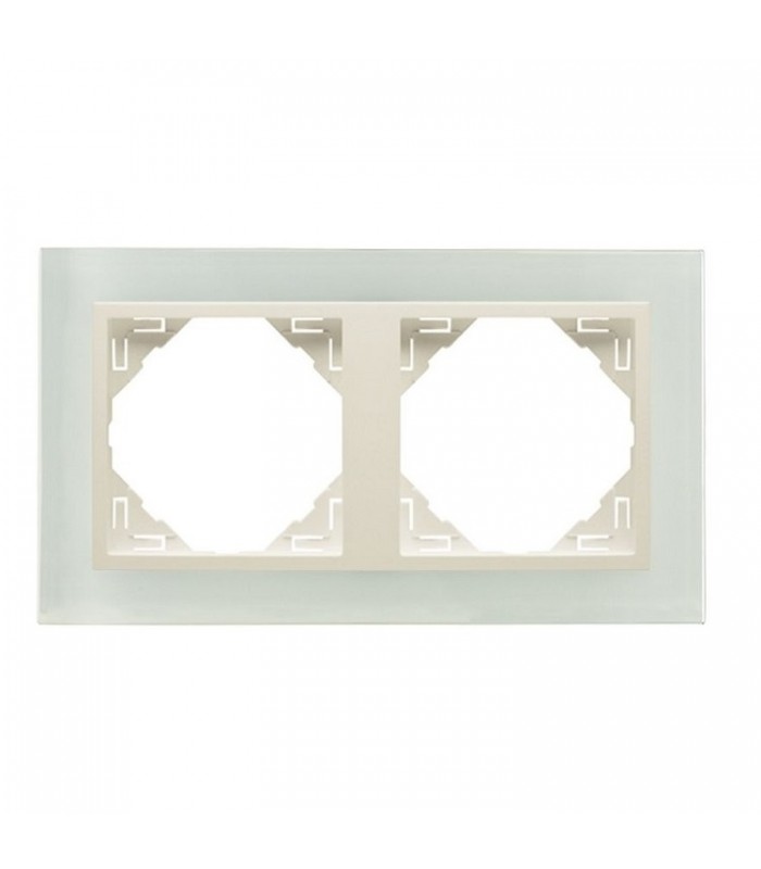 Marco Doble Cristal / Perla Crystal