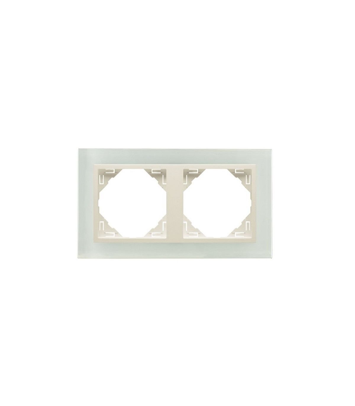 Marco Doble Cristal / Perla Crystal