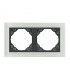 Marco Doble Cristal / Gris Crystal