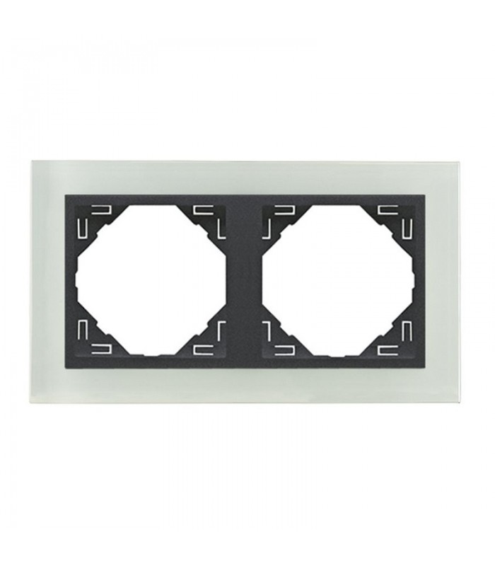 Marco Doble Cristal / Gris Crystal