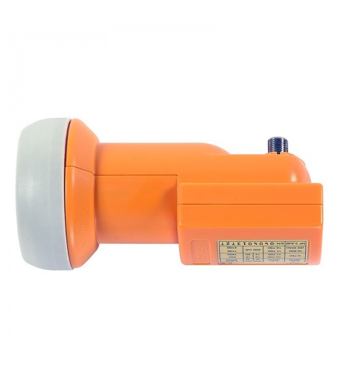 Conversor LNB SINGLE UNIVERSAL HA/VA/HB/VB G60dB