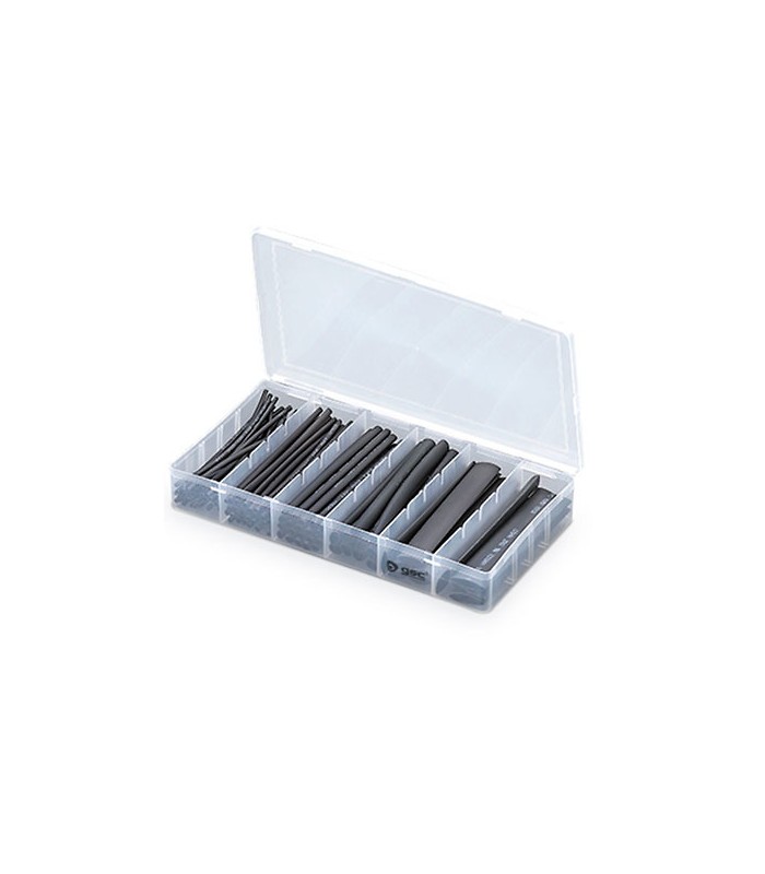 Kit De Tubo Termoretractil 10cm Negro