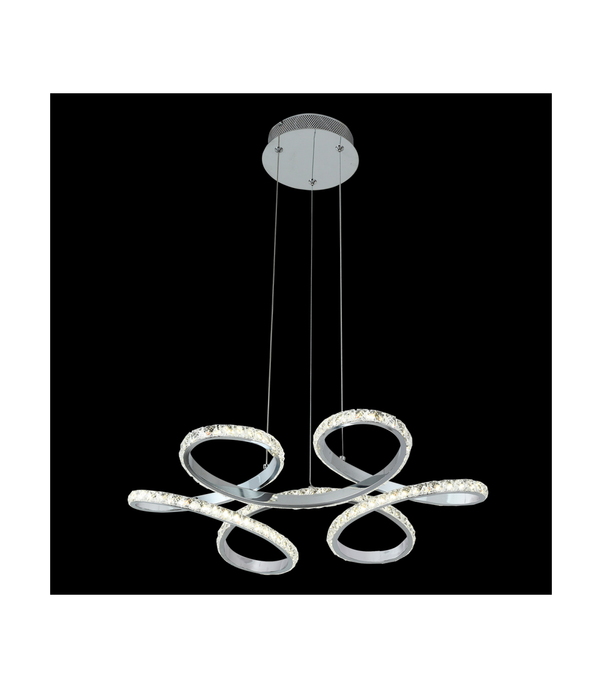 Lámpara De Techo Led Dragón Cristal 48W 4.800LM IP20 4000K