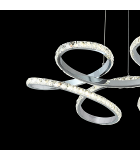 Lámpara De Techo Led Dragón Cristal 48W 4.800LM IP20 4000K