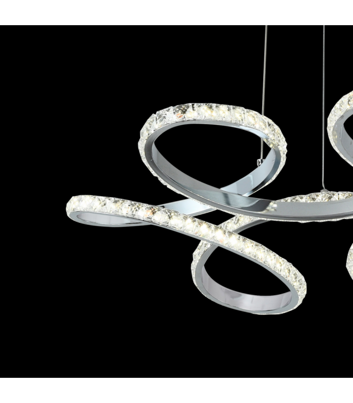 Lámpara De Techo Led Dragón Cristal 48W 4.800LM IP20 4000K