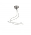 Lámpara de Techo LINE DOBLE 50W 3750Lm Cromo/Blanco