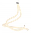 Lámpara de Techo LINE DOBLE 50W 3750Lm Cromo/Blanco