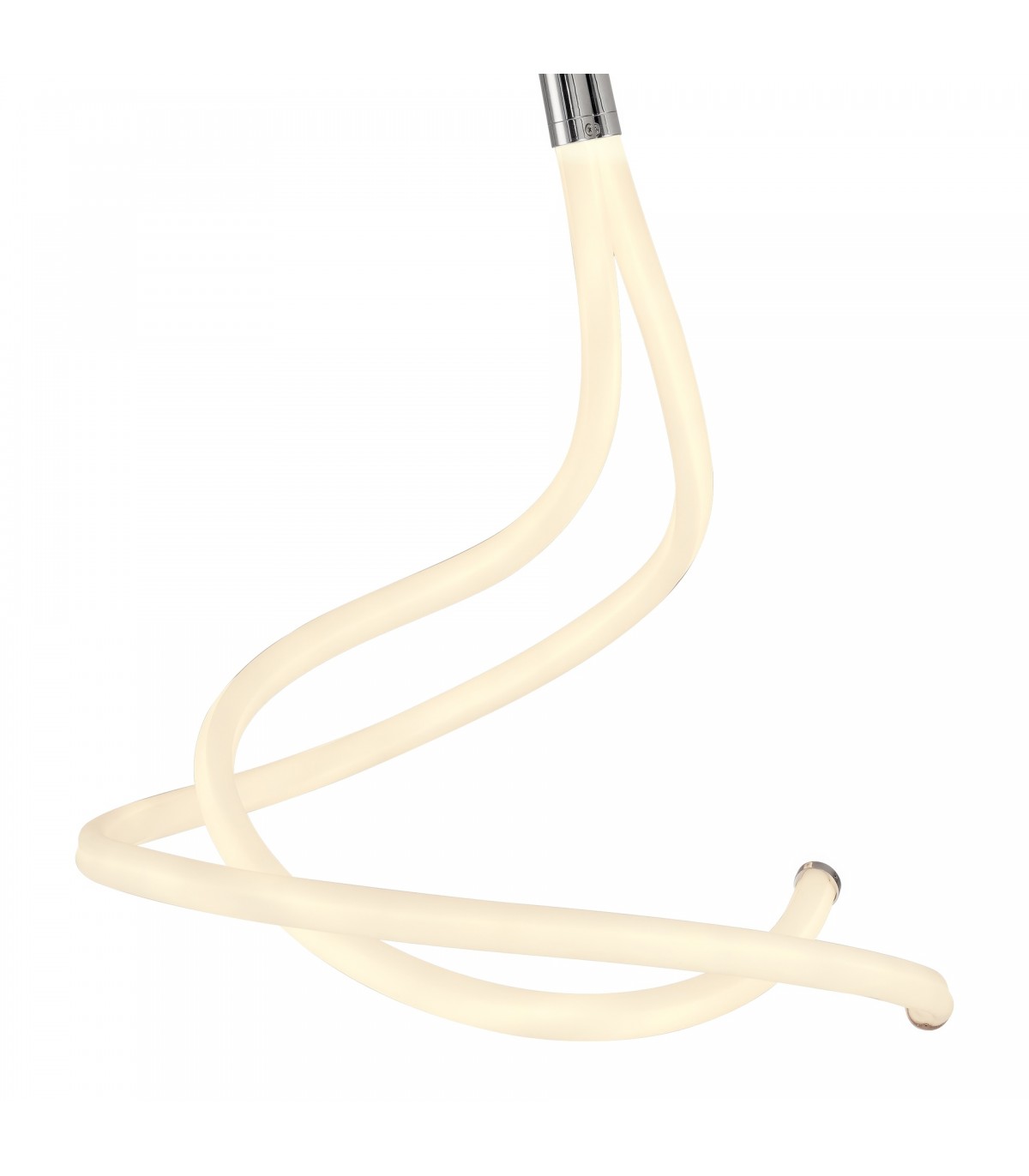 Lámpara de Techo LINE DOBLE 50W 3750Lm Cromo/Blanco