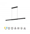Lámpara Colgante LINEAL 24W 2970Lm Negro