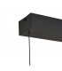 Lámpara Colgante LINEAL 24W 2970Lm Negro