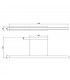 Lámpara Colgante LINEAL 24W 2970Lm Negro