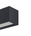 Aplique de Pared UTAH NEW Gris Oscuro 1xE27 IP65