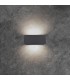 Aplique de Pared UTAH NEW Gris Oscuro 1xE27 IP65