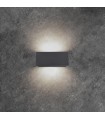 Aplique de Pared UTAH NEW Gris Oscuro 1xE27 IP65