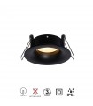 Aro Empotrable TABIRA Redondo Negro IP54