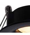 Aro Empotrable TABIRA Redondo Negro IP54