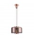 Colgante JARRAS Grande 1xE27 Cristal/Cobre Regulable Altura