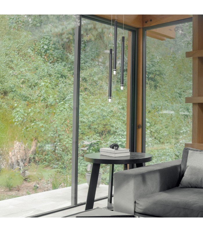 Colgante MOANA Oro Rosa 1L 7W 400Lm IP20 Regulable Altura