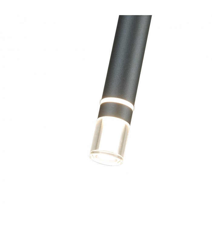 Colgante MOANA Gris Oscuro 1L 7W 400Lm IP20 Regulable Altura