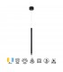 Colgante MOANA Negro 1L 7W 400Lm IP20 Regulable Altura