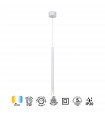 Colgante MOANA Blanco 1L 7W 400Lm IP20 Regulable Altura
