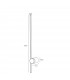 Aplique Pared TOBAGO ORO 12W 1010Lm IP20