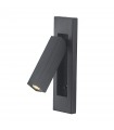 Aplique Lector Empotrable GOKOVA Cuadrado Negro 3W 210Lm