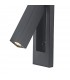 Aplique Lector Empotrable GOKOVA Cuadrado Negro 3W 210Lm