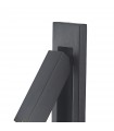Aplique Lector Empotrable GOKOVA Cuadrado Negro 3W 210Lm