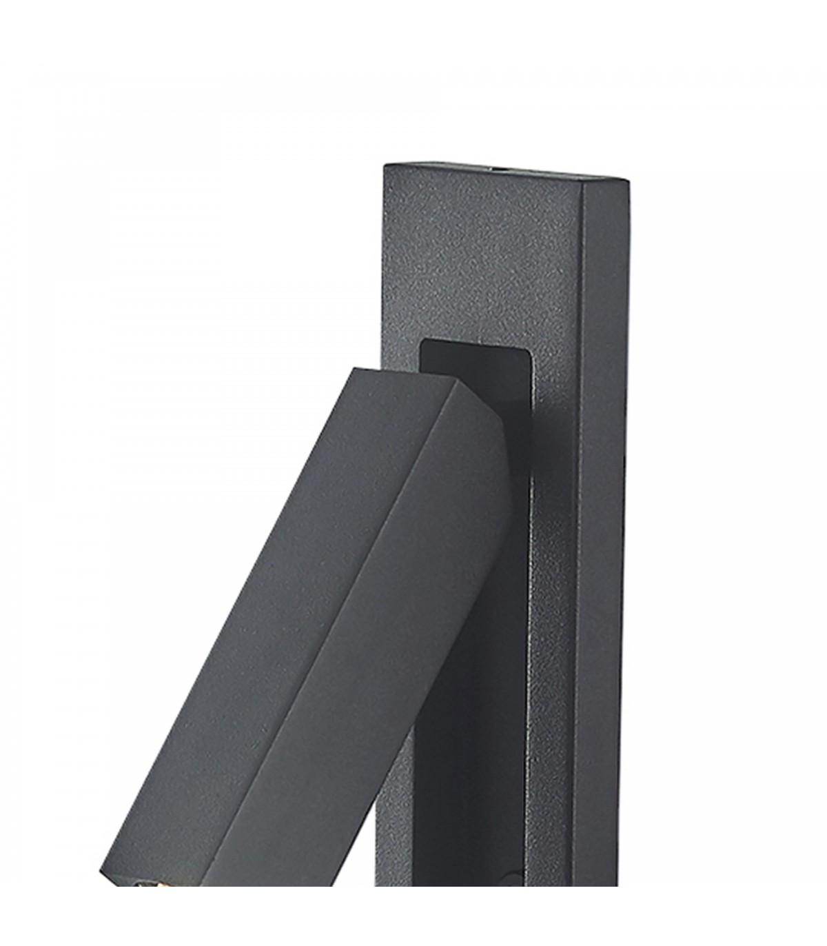 Aplique Lector Empotrable GOKOVA Cuadrado Negro 3W 210Lm