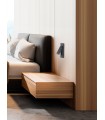 Aplique Lector Empotrable GOKOVA Cuadrado Negro 3W 210Lm