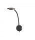 Aplique Lector BOAVISTA Negro 5W 285Lm