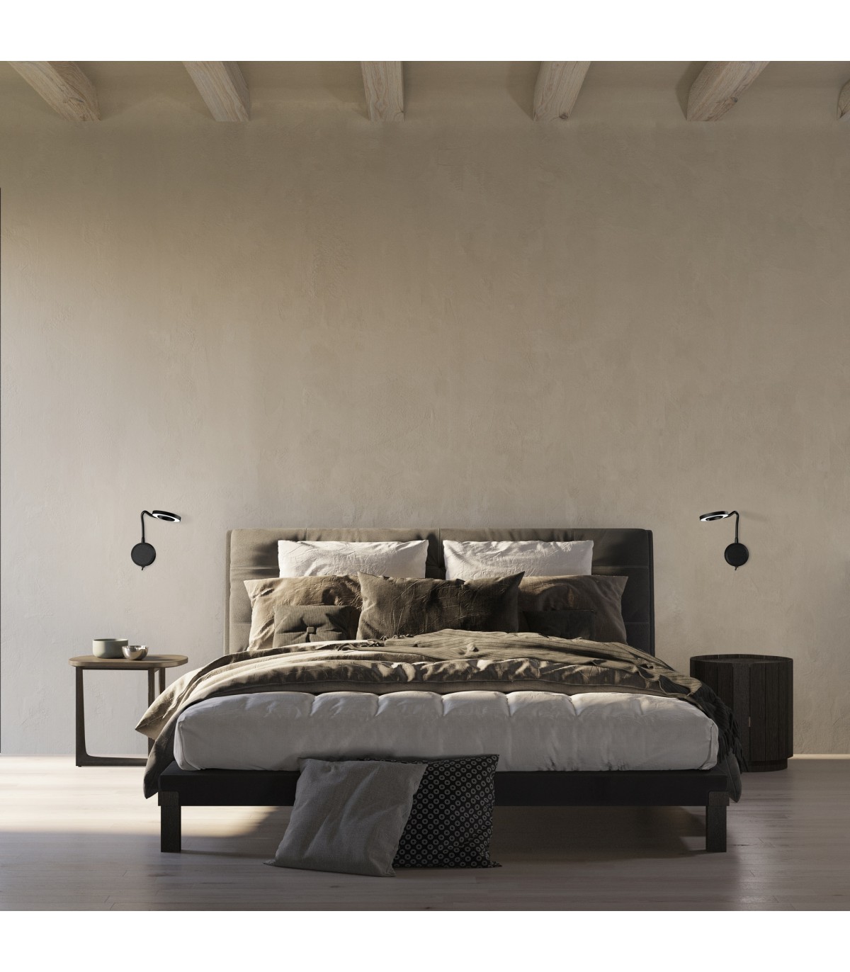 Aplique Lector BOAVISTA Negro 5W 285Lm