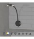 Aplique Lector BOAVISTA Negro 5W 285Lm
