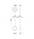 Aplique Lector BOAVISTA Negro 5W 285Lm