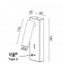 Aplique Lector TARIFA III Negro 3W 210Lm con cargador tipo C