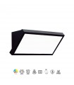 Aplique de Pared CREEK Negro 20W 1600Lm IP65 CCT
