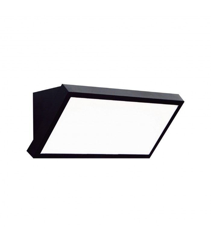 Aplique de Pared CREEK Negro 20W 1600Lm IP65 CCT