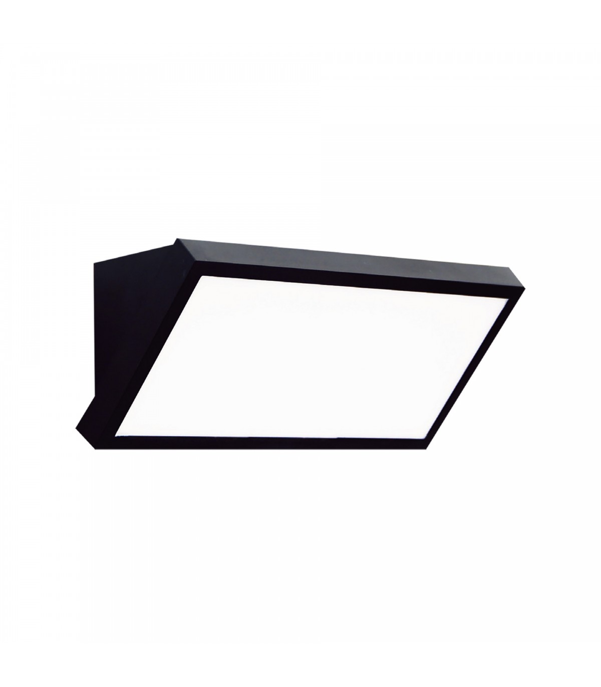 Aplique de Pared CREEK Negro 20W 1600Lm IP65 CCT