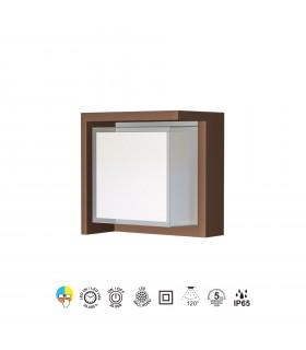 Aplique de Pared CREEK CB Corten 15W 1200Lm IP65 CCT