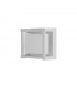 Aplique de Pared o Techo CREEK SQ Blanco 15W 1200Lm IP65 CCT