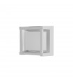 Aplique de Pared o Techo CREEK SQ Blanco 15W 1200Lm IP65 CCT