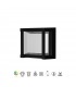 Aplique de Pared o Techo CREEK SQ Negro 15W 1200Lm IP65 CCT