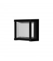 Aplique de Pared o Techo CREEK SQ Negro 15W 1200Lm IP65 CCT
