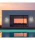 Aplique de Pared o Techo CREEK SQ Negro 15W 1200Lm IP65 CCT