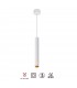 Colgante SPLIT 1xGU10-MINI Blanco Regulable Altura