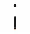 Colgante SPLIT 1xGU10-MINI Negro Regulable Altura
