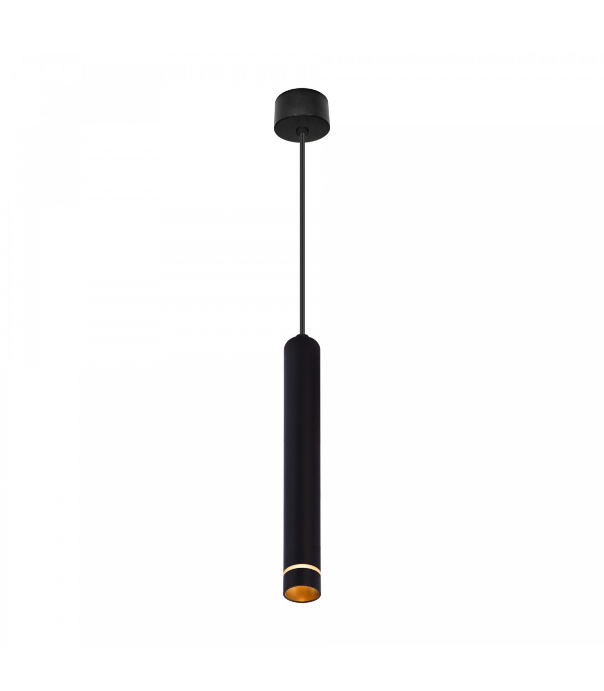 Colgante SPLIT 1xGU10-MINI Negro Regulable Altura